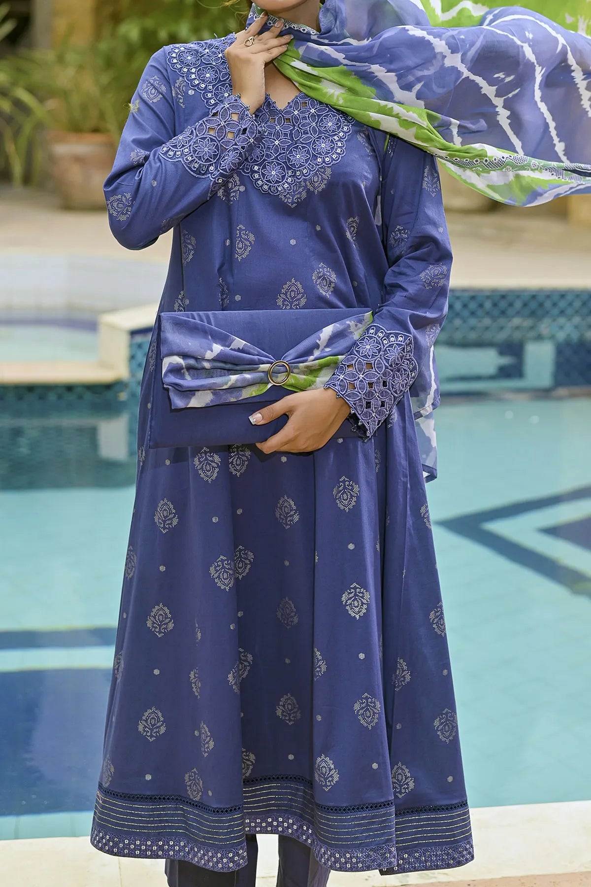 3 PIECE DIGITAL PRINT LAWN | DPC-422