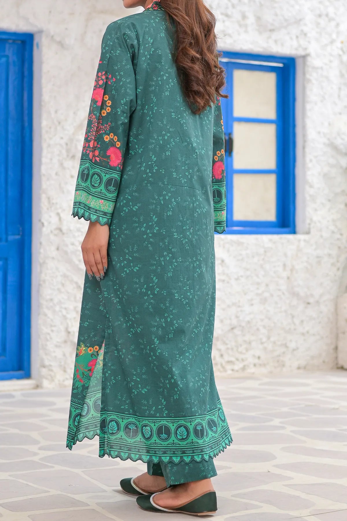2 PIECE DIGITAL PRINT LAWN | DPC-448