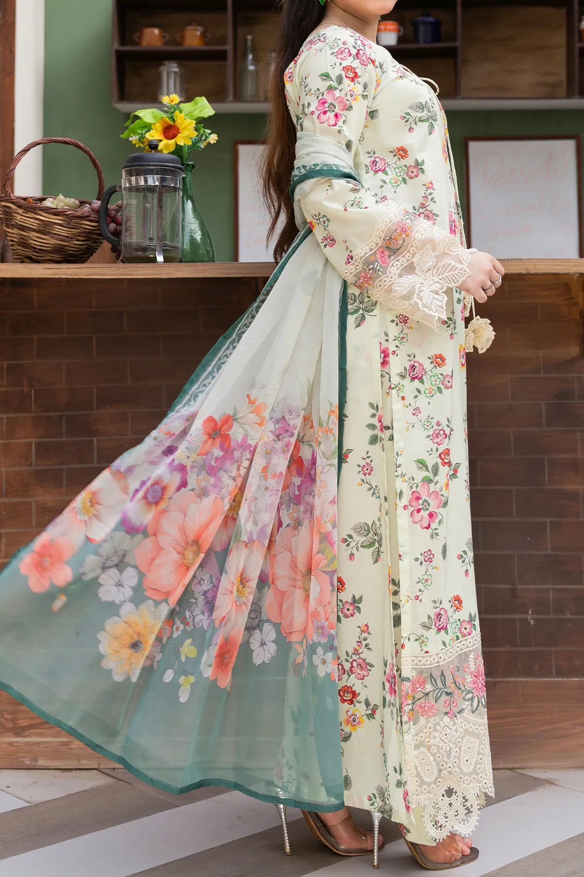 3 PIECE DIGTAL PRINT LAWN | DPC-456