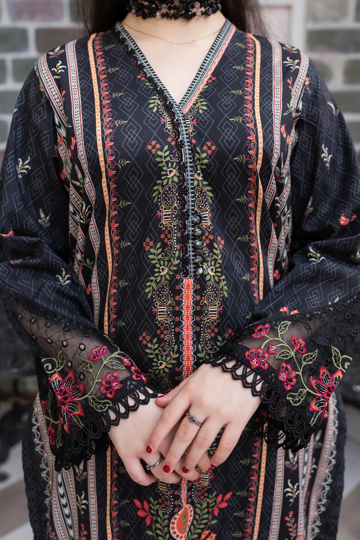 3 PIECE DIGTAL PRINT LAWN | DPC-457