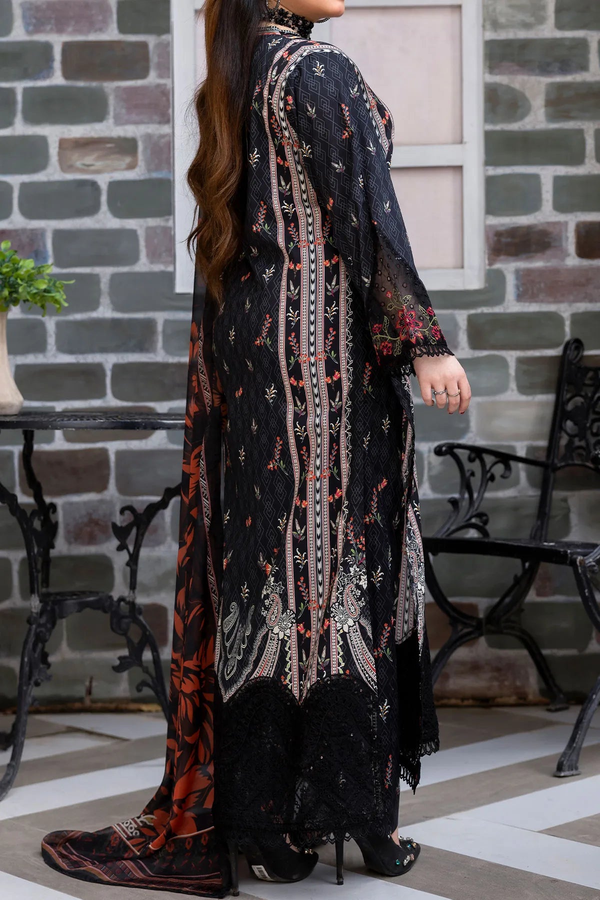 3 PIECE DIGTAL PRINT LAWN | DPC-457
