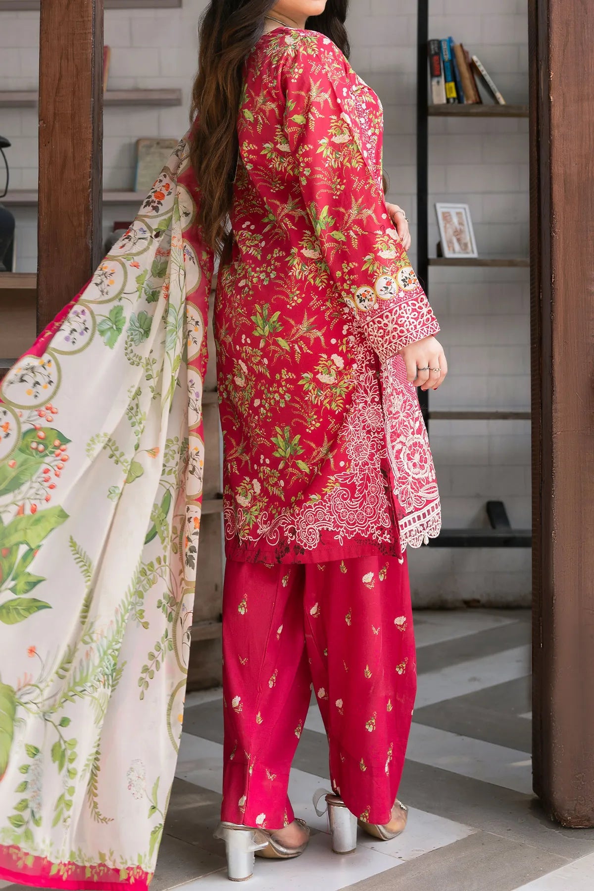 3 PIECE DIGTAL PRINT LAWN | DPC-460