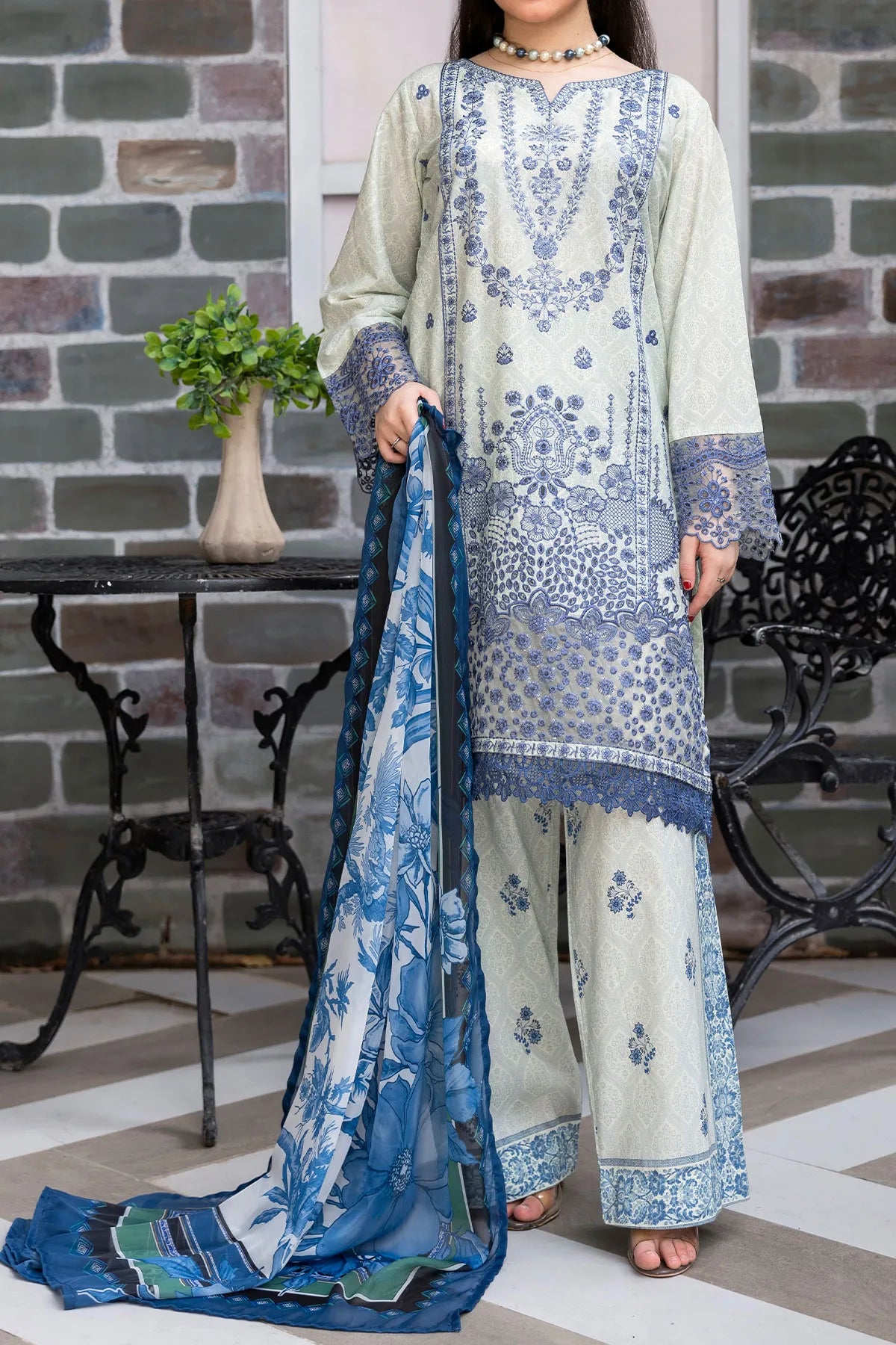 3 PIECE DIGTAL PRINT LAWN | DPC-461