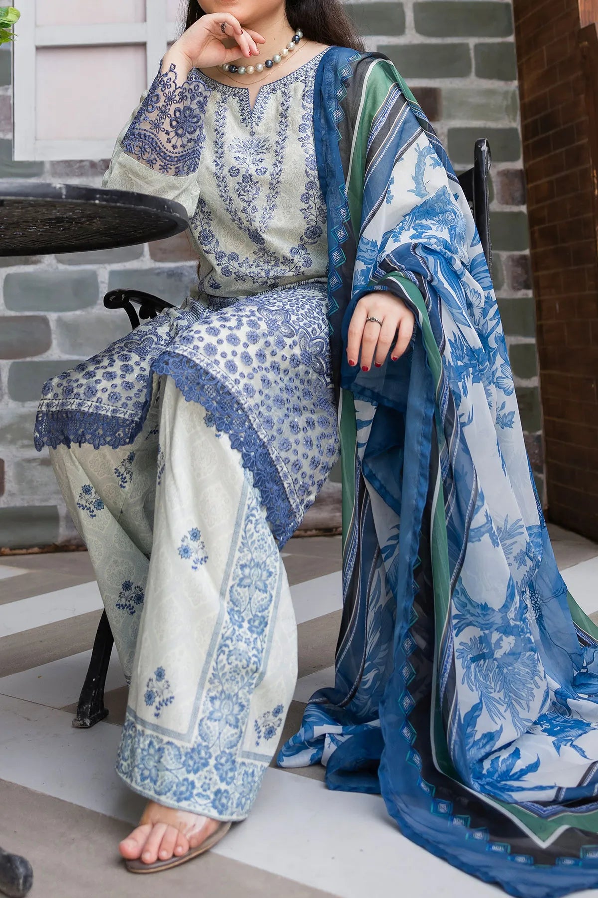 3 PIECE DIGTAL PRINT LAWN | DPC-461