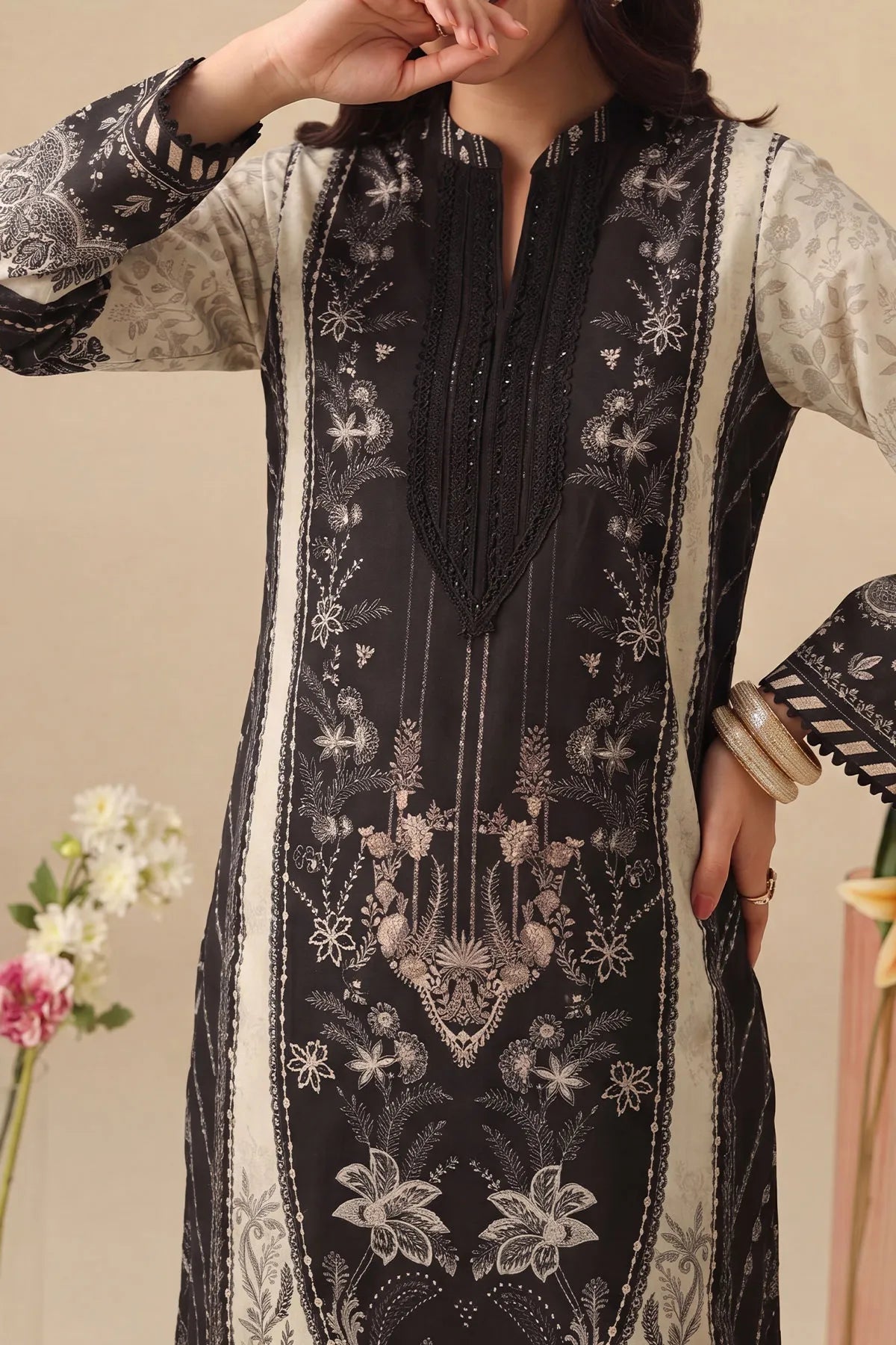 2 PIECE DIGTAL PRINT LAWN | DPC-462