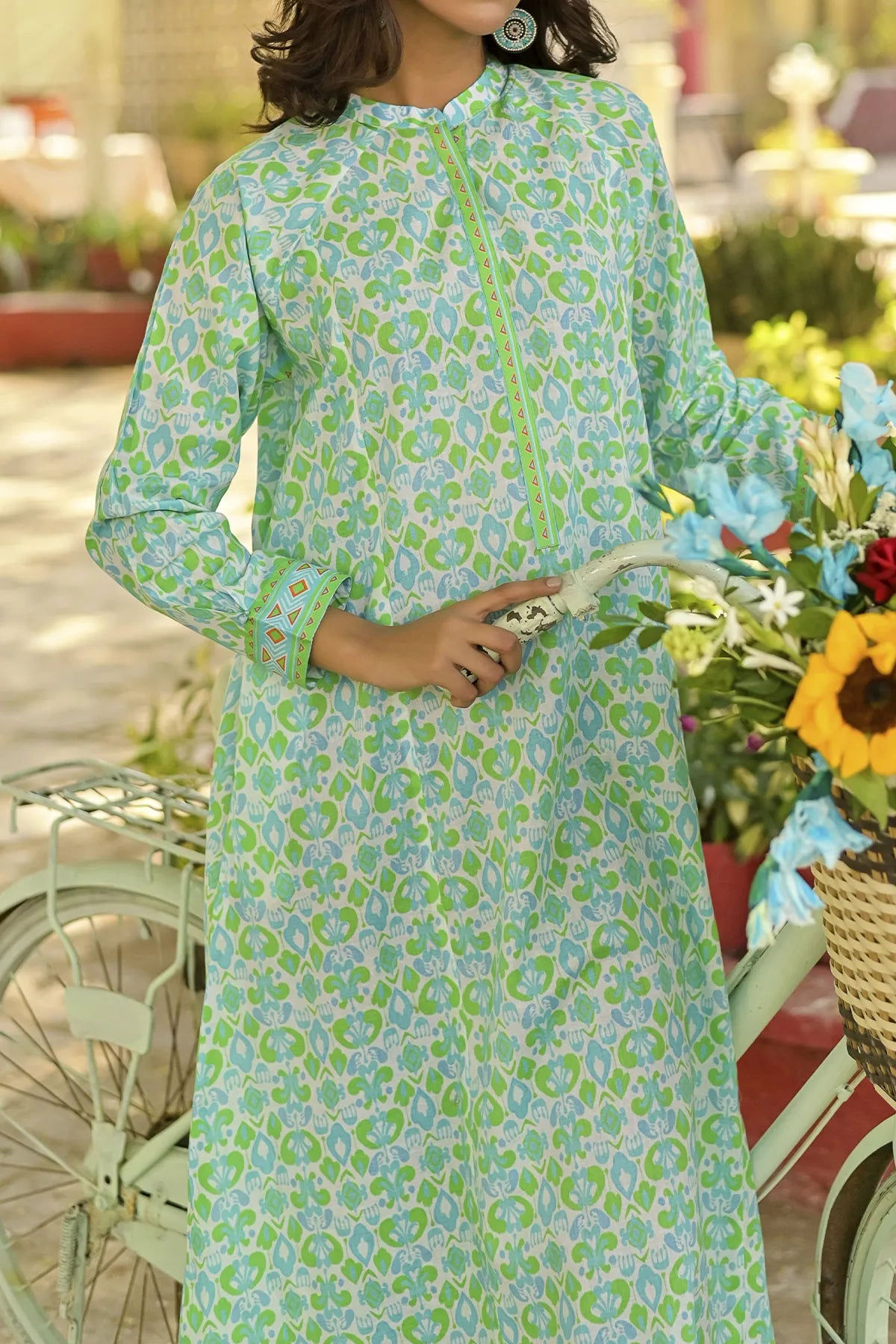 1 PIECE DIGITAL PRINT KURTI | DPCK-164