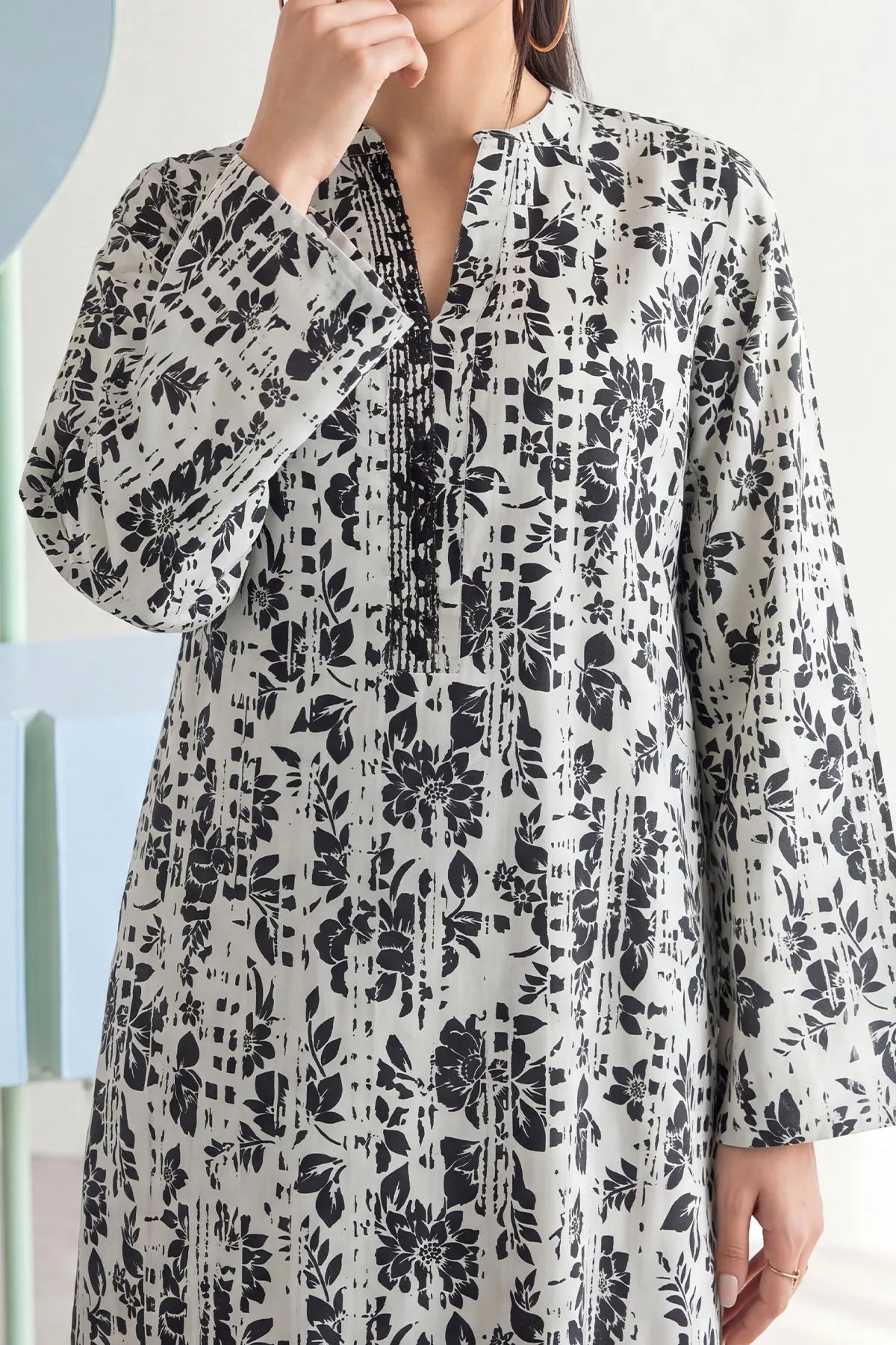 1 PIECE DIGITAL PRINT KURTI | DPCK-181