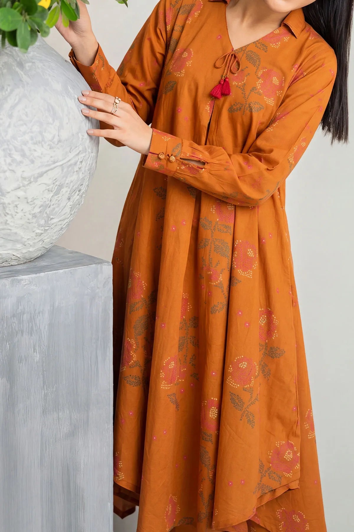 1 PIECE DIGITAL PRINT KURTI | DPCK-182