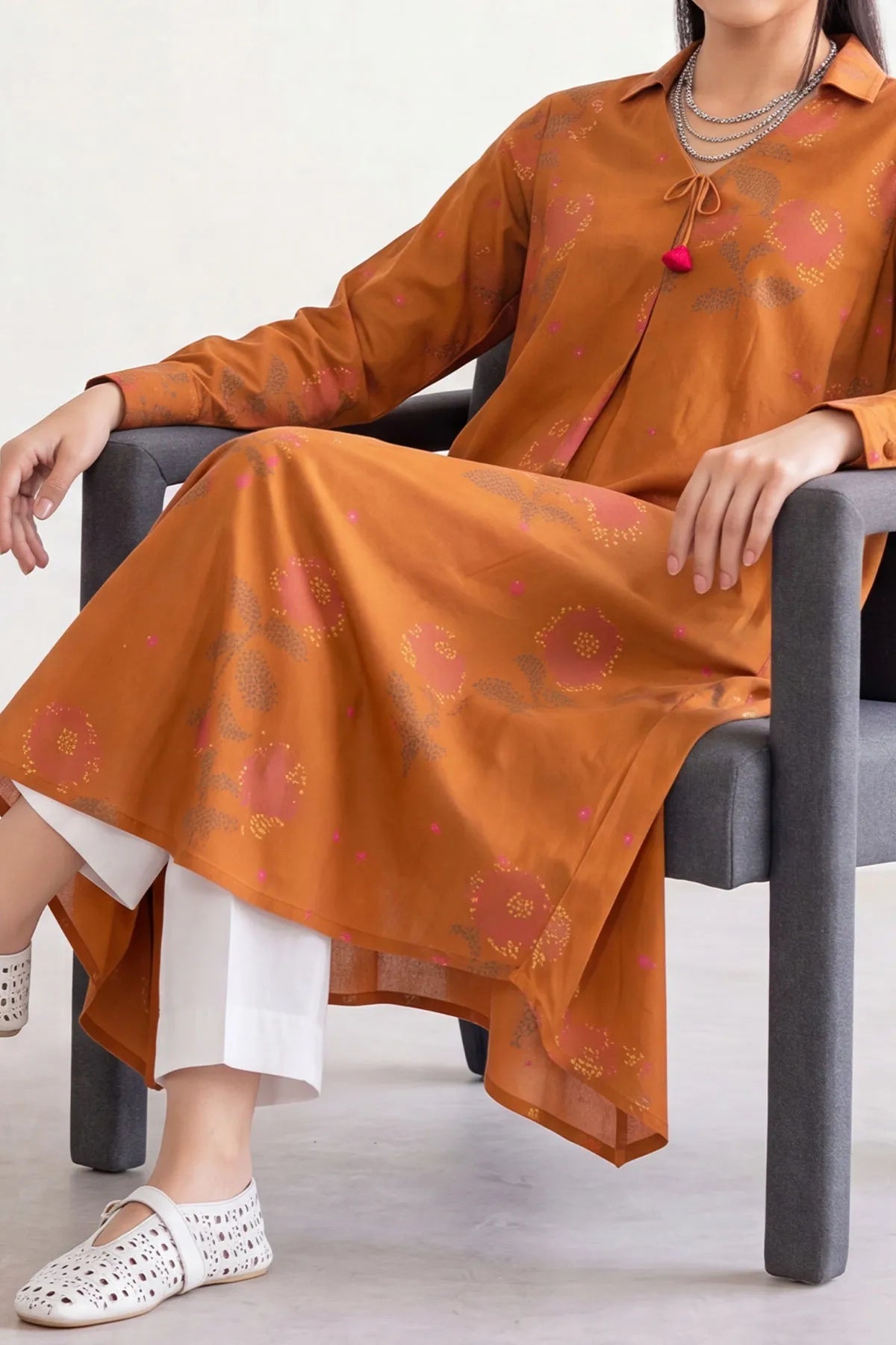1 PIECE DIGITAL PRINT KURTI | DPCK-182
