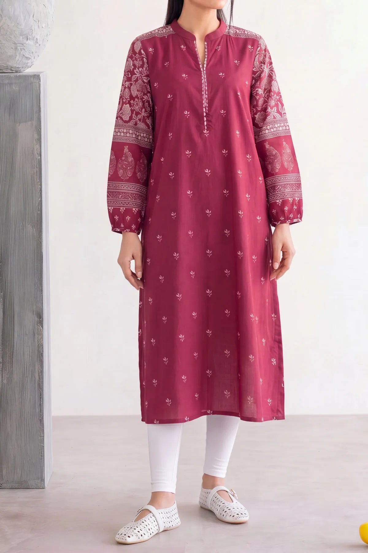 1 PIECE DIGITAL PRINT KURTI | DPCK-183