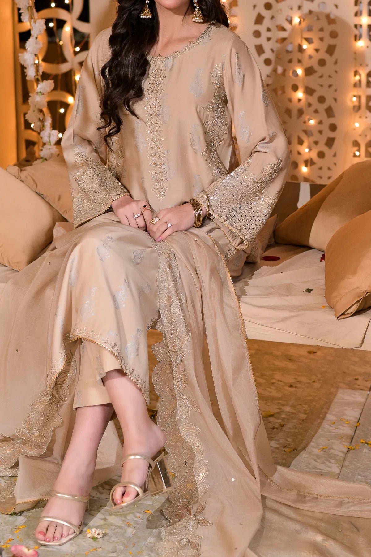 WOMEN'S-3 PIECE FANCY JACQUARD| FJ-284