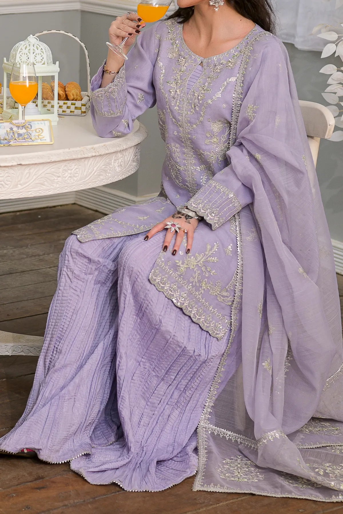 WOMEN'S-3 PIECE FANCY JACQUARD| FJ-286