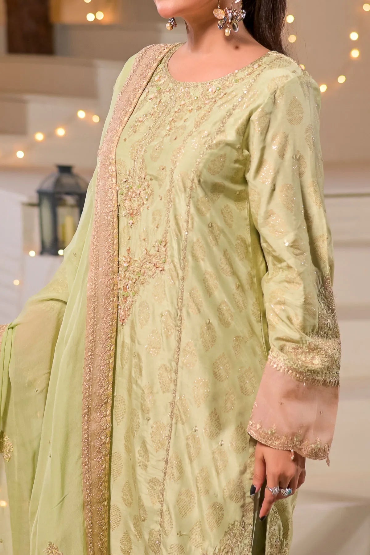 WOMEN'S-3 PIECE FANCY JACQUARD| FJ-293