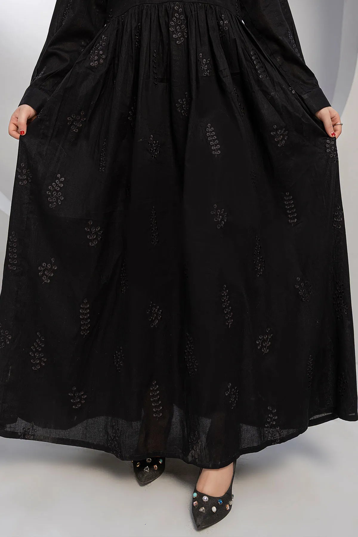 WOMEN'S-1 PIECE EMBROIDERY COTTON | CTNK-40