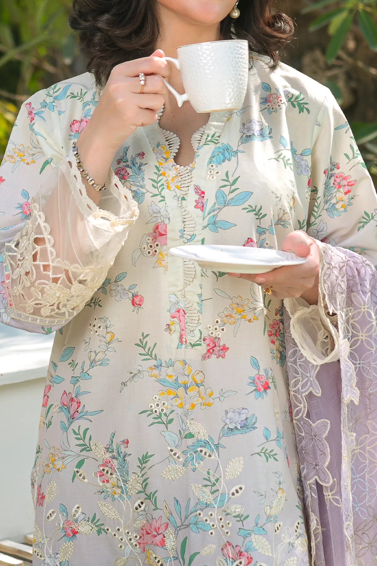 3 PIECE DIGTAL PRINT  LAWN | DPC-429