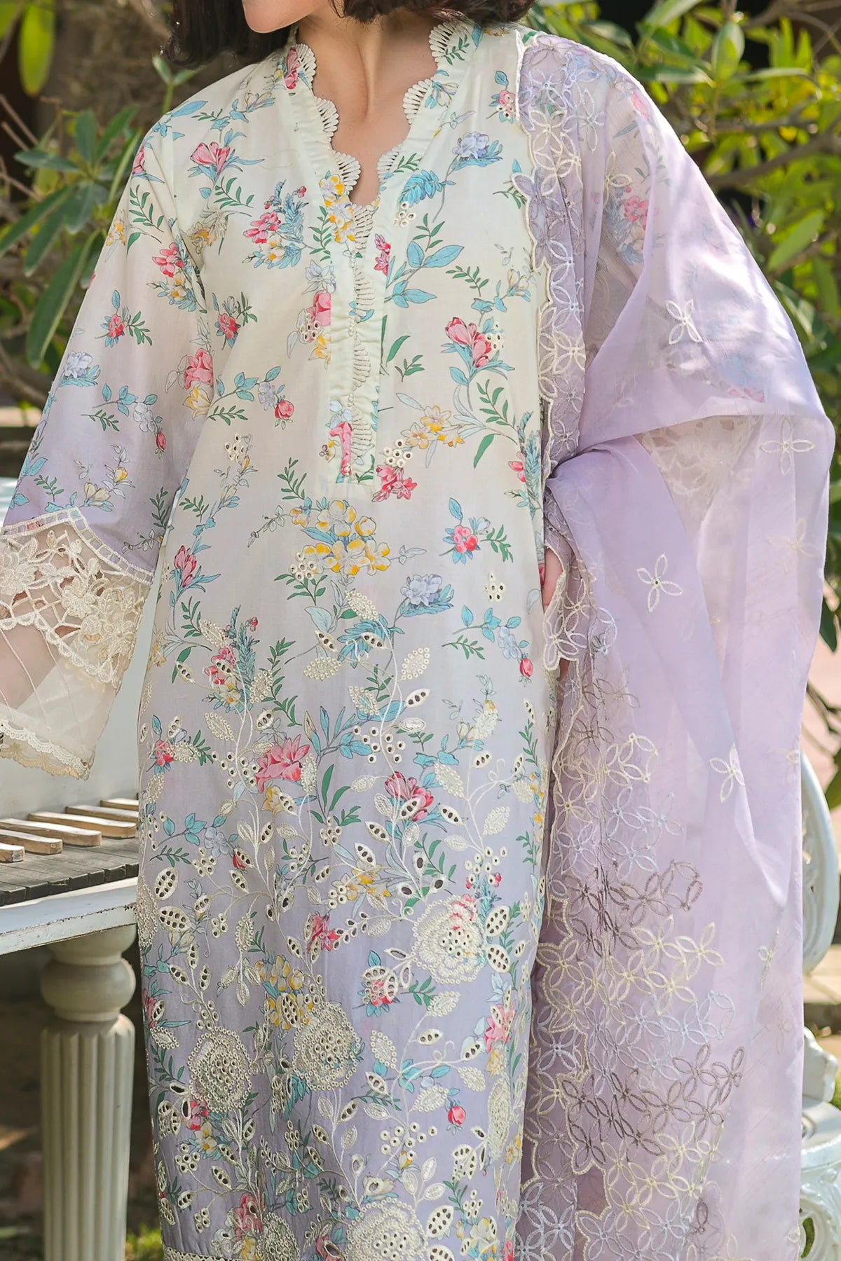 3 PIECE DIGTAL PRINT  LAWN | DPC-429