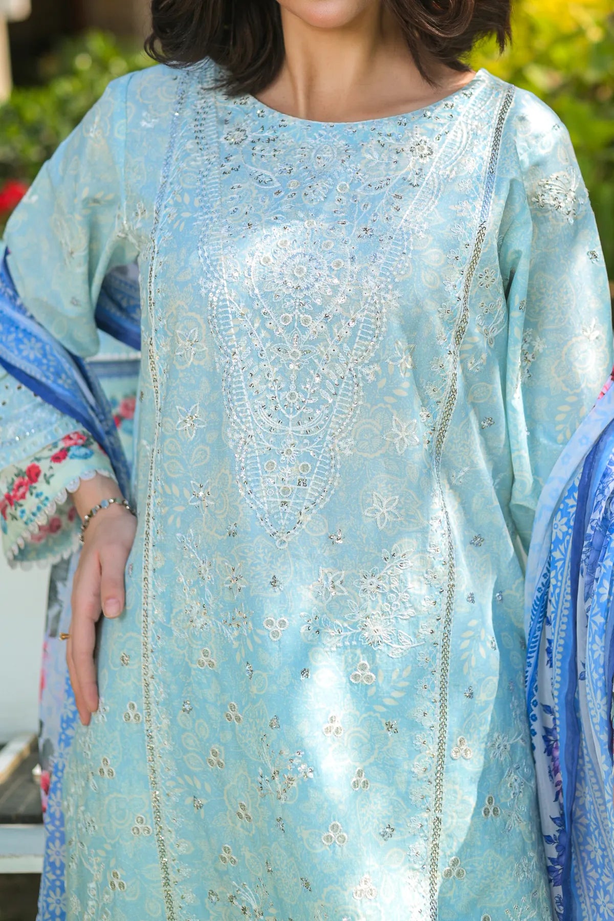 3 PIECE DIGTAL PRINT  LAWN | DPC-431