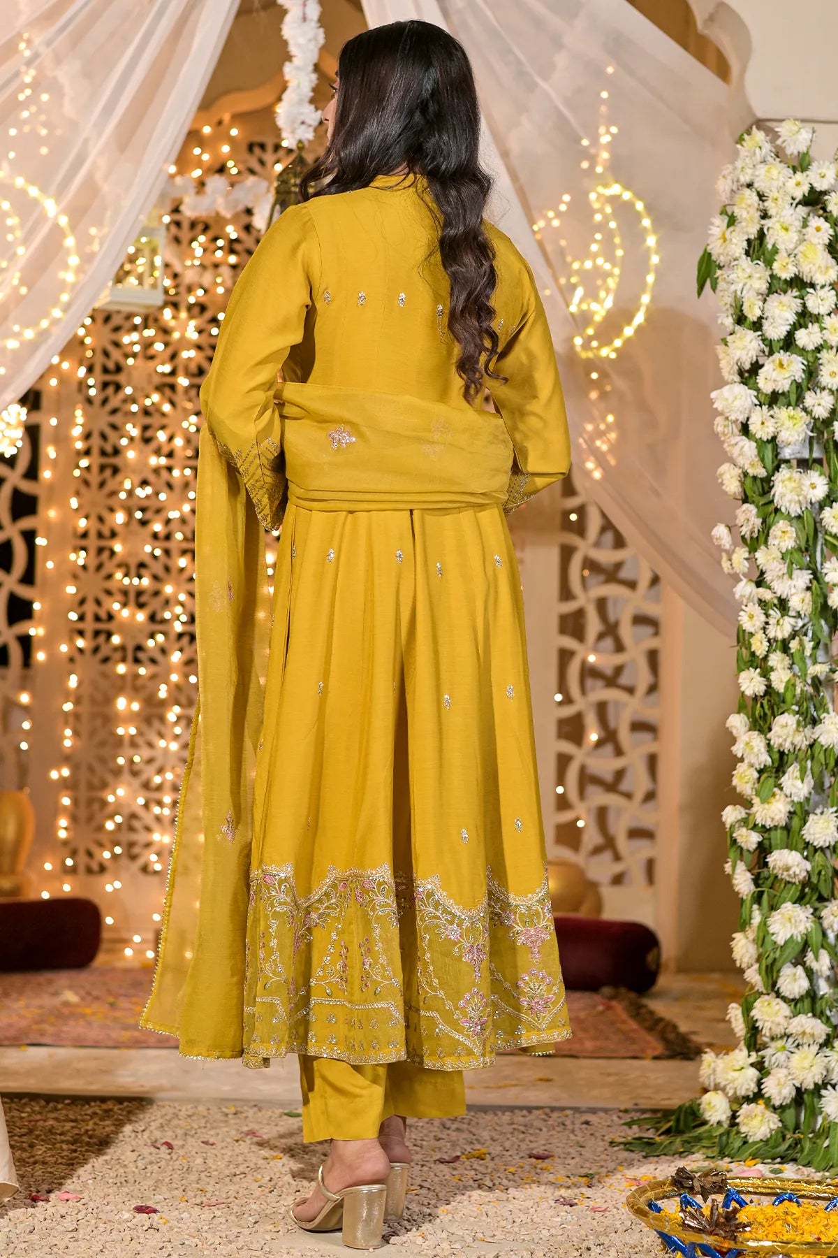 WOMEN'S-3 PIECE EMBROIDERY VISCOSE| VS-592